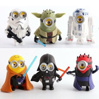 Mô hình MINIONS STAR WARS Collaboration Figure