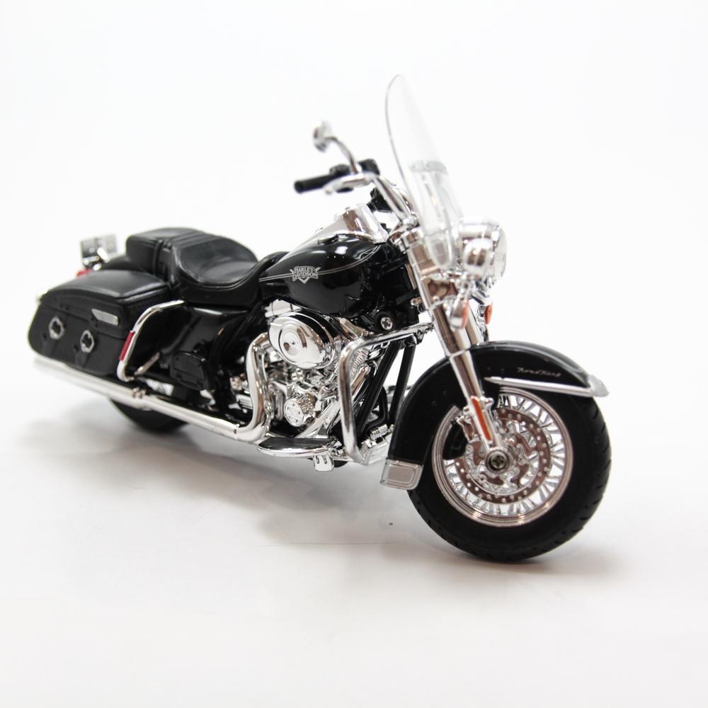 Mô hình mô tô Harley Davidson 2013 Road King Classic Black 1:12 Maisto 32322