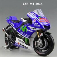 Mô hình moto GP Yamaha YZR-M1 tỉ lệ 1:18