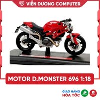 Mô hình motor Ducati Monster 696 tỷ lệ 1:18 MaiSto Viễn Dương Computer