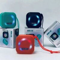 Mô hình Nâng cấp tối cao Loại thẻ trong suốt Mecha Loa pháo thép nhỏ Loa siêu trầm ngoài trời đầy màu sắc 3.10