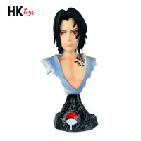 Mô hình Naruto Bán Thân Uchiha sasuke - Cao 15cm - nặng 200gram - Figure Naruto - Có Hộp Màu - HKTOYS