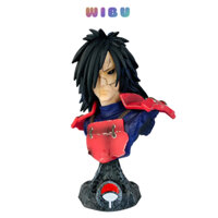 Mô hình Naruto Bán Thân Uchiha Madara - Cao 15cm - nặng 300gram - Figure Naruto - Có Hộp Màu
