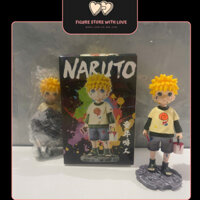 Mô hình Naruto Cầm thùng sơn siêu dễ thương - cao 15cm - Figure Naruto - Có hộp màu ( Ảnh thực tế )