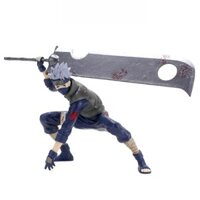 Mô Hình Naruto - Kakashi cầm đao siêu ngầu cao 15cm. Figure anime One Piece - No Box