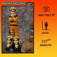 Mô hình Naruto lúc nhỏ - Dáng đứng khoanh tay ( có 3 đầu thay thế ) - Hàng cao cấp - 25cm - NARUTO - Box