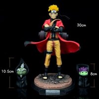Mô hình Naruto- Naruto trạng thái hiền nhân cùng 2 cụ Cóc