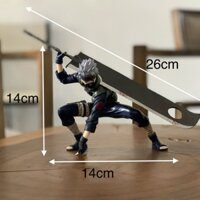 Mô hình Naruto Zabuza Kakashi Uchiha Madara Itachi, đồ trang trí, quà sinh nhật, trang trí xe hơi