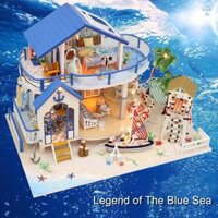 Mô hình nhà búp bê gỗ Legend of the Blue Sea 13844 tự lắp ráp DIY dollhouse