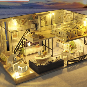 Mô hình nhà búp bê gỗ - Light Shadow of Time