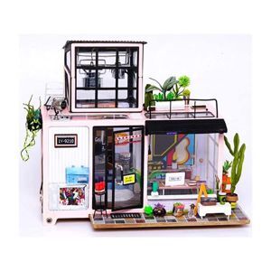 Mô hình nhà DIY Doll House Kevins Studio DG13 kèm đèn led