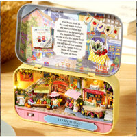 Mô hình nhà gỗ DIY – Box Theatre Luky Market