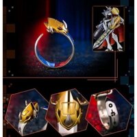 Mô hình Nhẫn Digimon WarGreymon khủng long máy Mega siêu cực Omegamon 1844