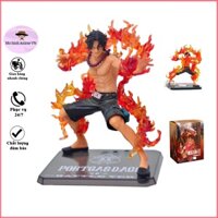 Mô hình nhân vật Ace hỏa quyền phiên bản Firefist cao cấp hiệu ứng chiến đấu đặc biệt, figure one piece Ace