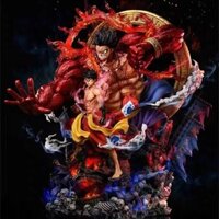 Mô hình nhân vật anime One Piece Luffy với khớp di động, quà tặng trang trí hộp mù