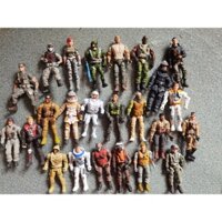 Mô Hình Nhân Vật Chiến Binh Tỉ Lệ 1: 18 Sống Động Theo Phong Cách Quân Đội 3.75 Inch