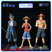 Mô Hình Nhân Vật LUFFY SABO ACE Trong Suốt Bằng Acrylic