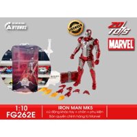 Mô hình nhân vật Marvel Iron man người sắt MK5 Mark V SHF tỉ lệ 1:10 18CM ZD Toys FG262E