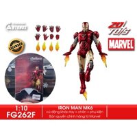 Mô hình nhân vật Marvel Iron man người sắt MK6 Mark VI SHF tỉ lệ 1:10 18CM ZD Toys FG262F