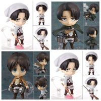 Mô hình nhân vật Nendoroid Levi Mikasa Eren Attack on Titan Đại chiến Titan anime chibi trang trí trưng bày đẹp