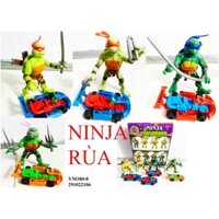 Mô hình nhân vật Ninja rùa trong game 15 cm
