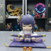 Mô hình nhân vật nữ Asuka dễ thương kimono ôm kiếm - Mô hình nhân vật girl cute ngồi 10Cm