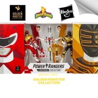 Mô hình nhân vật SDCC Lightning Collection Exclusive: MMPR Red Ranger & Zeo Gold Ranger 2-Pack