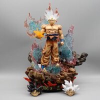 🐷🐷Mô hình nhân vật Son Goku bản năng vô cực có led 3 đầu thay thế Dragon Ball