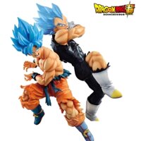 Mô Hình Nhân Vật Super Saiyan God Goku Và Vegeta Trong Phim Bảy Viên Ngọc Rồng