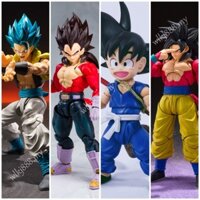 Mô Hình Nhân Vật Super Saiyan 4 Goku Tien Shinhan Gogeta Vegeta Ssj4
