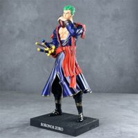 Mô hình nhân vật Zoro áo khoác xanh dáng đứng cao 29cm (fullbox)