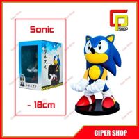 Mô hình nhím Sonic The Hedgehog - Có giá đỡ điện thoại - figure sonic ps4