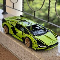 Mô Hình Nhựa 3D Lắp Ráp Technic Siêu Xe Đua Lamborghini SIAN FKP 37 (3696 mảnh) 1:8 - LG0085