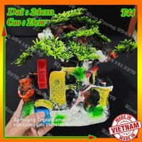 Mô Hình Núi- Hòn non Bộ - Trang Trí Bể cá (Mẫu 90)