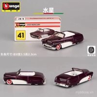 Mô hình ô tô Bburago 1:64 mô hình ô tô Sao Thủy mô phỏng ô tô đồ chơi hợp kim Mô hình ô tô bé trai PWRK