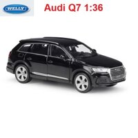 Mô hình ô tô đồ chơi trẻ em Audi Q7 tỉ lệ 1:36 hãng welly bằng kim loại mở được cửa