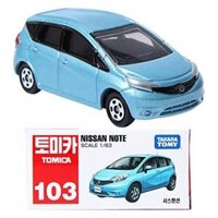 Mô Hình Ô Tô Tomica 103 Nissan Note màu xanh