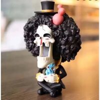 Mô hình One Piece Brook Chibi cực dễ thương cao 9cm, figure One Piece Viễn Dương Computer