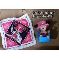 Mô hình One Piece - Chopper ngồi ghế Chính hãng ( Hàng cổ, hiếm )