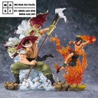 Mô hình One Piece Giá Chuẩn Ace Và Râu Trắng figure anime one piece