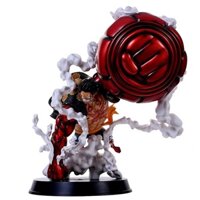 Mô Hình One Piece Luffy Gear 4 Chính Hãng Loại Lớn 25cm, Mô Hình Anime Cao Cấp Có Bảo Hành