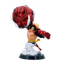 Mô hình One Piece Luffy gear 4  snake man chiến đấu cực ngầu . Cao 30cm , nặng 900gram . Figure mô hình anmie one piece