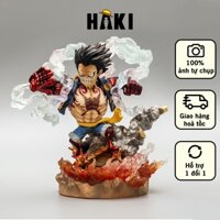 Mô hình One Piece Luffy Gear 4 Bounce Man LF04 cao 16cm mô hình One Piece Figure Luffy băng Mũ Rơm Haki Shop