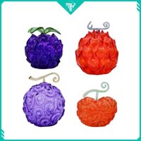 Mô hình One piece - Mô hình trái ác quỷ có đèn LED cao 10 cm, full BOX