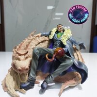 Mô hình One Piece Mr 0 Crocodile ngai vàng  - Mô hình Crocodile Cao 20CM