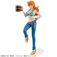 Mô hình One piece – Nami uống bia quyến rũ chính hãng Bandai