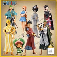 Mô Hình One Piece ở Vương quốc Wano Luffy, Zoro, Usop, Sanji, Nami, Brook, Choper Cao 17- 21 cm-Figure Tượng One Piece