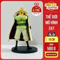 Mô hình One Piece Râu Trắng thời trẻ cao 19cm + 5 thẻ nhân vật