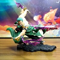 Mô hình One Piece Roronoa Zoro 3000 Thế Giới POP cao 20cm, Nặng 750G - Mô Hình trang trí One Piece Figure