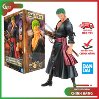 Mô hình One Piece Roronoa Zoro chính hãng Banpresto - Wanokuni DXF Statue The Grandline Men Vol 13